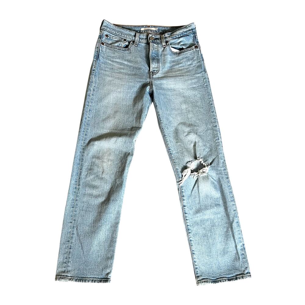 Levi's Light Blue Straight Leg Jeans